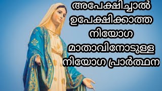 മനസ്സുരുകി പ്രാർത്ഥിച്ചാൽ കൈവിടാത്ത നിയോഗ മാതാവിനോടുള്ള നിയോഗ പ്രാർത്ഥന/miracle prayers Malayalam