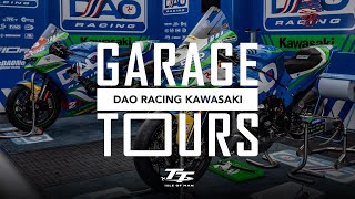 Garage Tours: DAO Racing Kawasaki | Isle of Man TT Races 2022