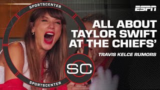 Taylor Swift leaves Chiefs game with Travis Kelce after sitting with Donna Kelce | SportsCenter