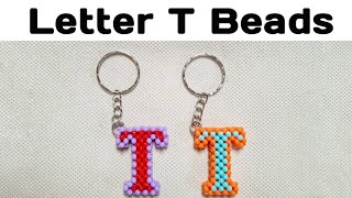 Tutorial on Making S Letter Beads on S // DIY // How to Make Keychain on Letter S Beads