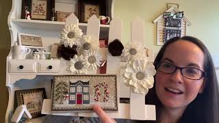 Flosstube #16 - Winter Stitching, Valentines and Christmas haul