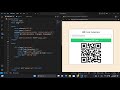 how to create QR Code Generator using html css and javascript
