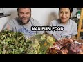 MANIPURI FOOD KANGSOI EROMBA SINGJU OMELETTE /AUTHENTIC FOOD RECIPE/TANGKHUL FOOD/SMOKED BEEF
