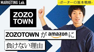 ZOZOTOWNがAmazonに負けない理由【ポーターの基本戦略】