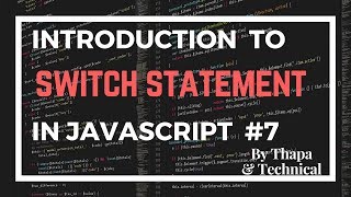 JavaScript Tutorial in Hindi Part 7: Switch Statement in JavaScript in Hindi | Switch Case in JS