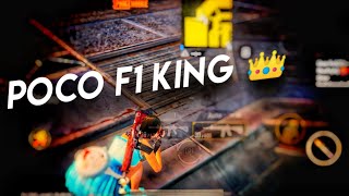 MY POCO F1 IS STILL KING IN 2021 🤩 | BGMI MONTAGE | 4 Fingers + Full Gyro ⚡ | POCO F1 CUSTOM ROM 🖤 |