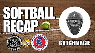 Softball Recap - AMR vs Corona Angels