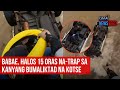 Babae, halos 15 oras na-trap sa kanyang bumaliktad na kotse | GMA Integrated Newsfeed