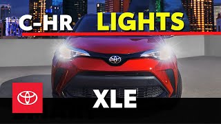 Headlights, taillights and more, 2022 C-HR XLE