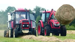 Sianokosy 2022 w polskim stylu na 2 zestawy 🔥 ursus vs Zetor 😜#polskawieś