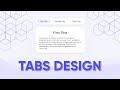 How to Create Tabs using HTML, CSS and JavaScript