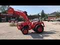 kubota l3902 50th anniversary tractor with la526 loader and qh15 quick hitch