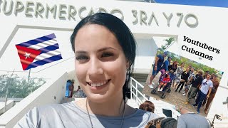 Youtubers CUBANOS se conocen por primera vez 🇨🇺🫣 SUPERMERCADO 3RA Y 70 Habana Cuba