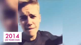 Justin Bieber voice evolution 1997-2017