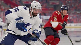 Florida Panthers vs Tampa Bay Lightning Game 2 - Stanley Cup Playoffs Round 2 Highlights - NHL 22