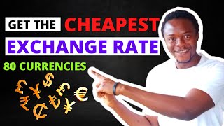 Get the CHEAPEST  EXCHANGE RATE (NGN/USD/EUR/GHS/GBP....