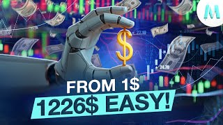 Pocket Option From $1 ➔ $1,226 Easy Trading Strategy! Binary Options Trading Strategy! Binary Bot