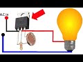 how to make 230volt bulb automatic on of using ldr, very easy | bt136 ldr switch