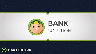 BANK 🟢 | HackTheBox - Solution