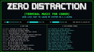 3 AM Terminal Bugfix Session | Deep Focus Coding Music for Python Refactoring