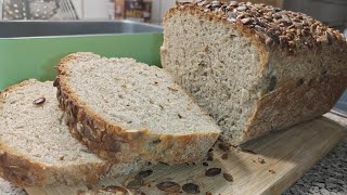 Domaći miješani kruh sa sjemenkama, recept 🍞🍞