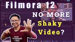 How to Stabilize Shaky Videos in Filmora 12 - Tutorial For Beginners