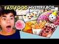 Iconic Fast Food Dessert Mystery Box Challenge!