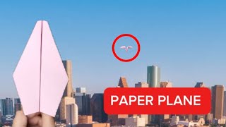 How to make a Paper Plane | Easy Paper Plane Craft | Long Flying Paper Plane