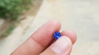 Finest electric blue cobalt spinel from Luc Yen district in Vietnam