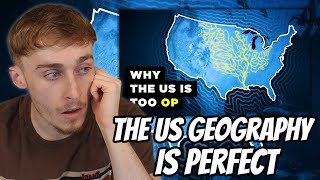 Brit Reacting to How Geography Made The US Ridiculously OP
