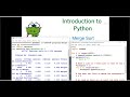 Merge Sort in Python