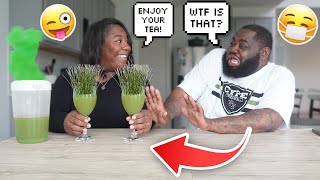 Making My Husband The World's NASTIEST “HEALTHY” TEA PRANK! *HILARIOUS*