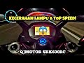 QJMOTOR SRK600RC Malaysia | KECERAHAN LAMPU & TOP SPEED | GPS |