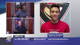 Cameron Schmidt joined the guys to chat about his season and draft year