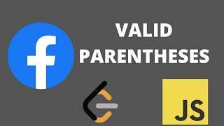 Valid Parentheses - Leetcode 20 - Javascript