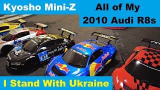 Kyosho Mini-Z - All of My Audi R8 LMS 2010 Cars