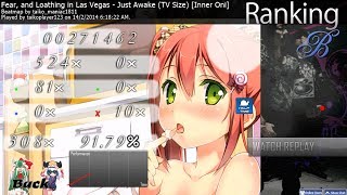 osu! Fear, and Loathing in Las Vegas - Just Awake[Inner Oni]{TAIKO}