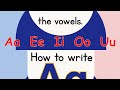 Writing Vowels