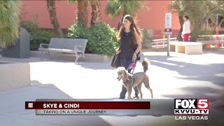 Blind UNLV student has unique perspective ahead of school year