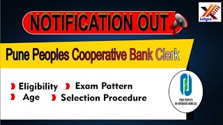 Pune Peoples Cooperative Bank 2023 vacancy, Salary, Exam Pattern, Fee, Important dates @xjam_idya