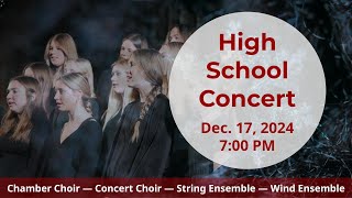 High School Concert - December 17, 2024