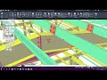 advance steel modeling steel structure part 3 multiple purlins multiple purlin connection