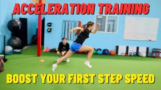 Acceleration And First Step Speed Training For Athletes | PowerLux Fitness