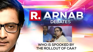 TMC Hits Out At BJP’s CAA Implementation Claim, Links It To Gujarat Election | Arnab Debates