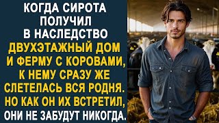 Когда сирота получил наследство, к нему слетелась вся родня  Но как он их встретил, они не забуду