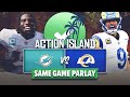 Miami Dolphins vs. Los Angeles Rams Best Bets & Same Game Parlay! | Action Island