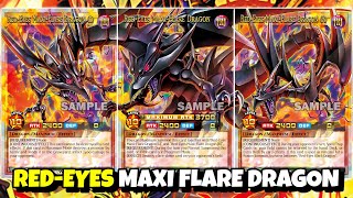 Red-Eyes Maxi-Flare Dragon!!! Deck Profile - Yu-Gi-Oh Rush Duel - EDOPRO