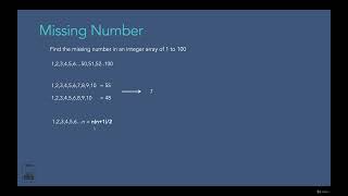 002 Solution Missing Number