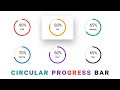 How To Create Circular Progress Bar Using CSS & JavaScript | #DeveloperHub @DeveloperHub