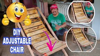 VLOG #17 Most Profitable Woodworking project || DIY Adjustable Folding Swing Lounger Set